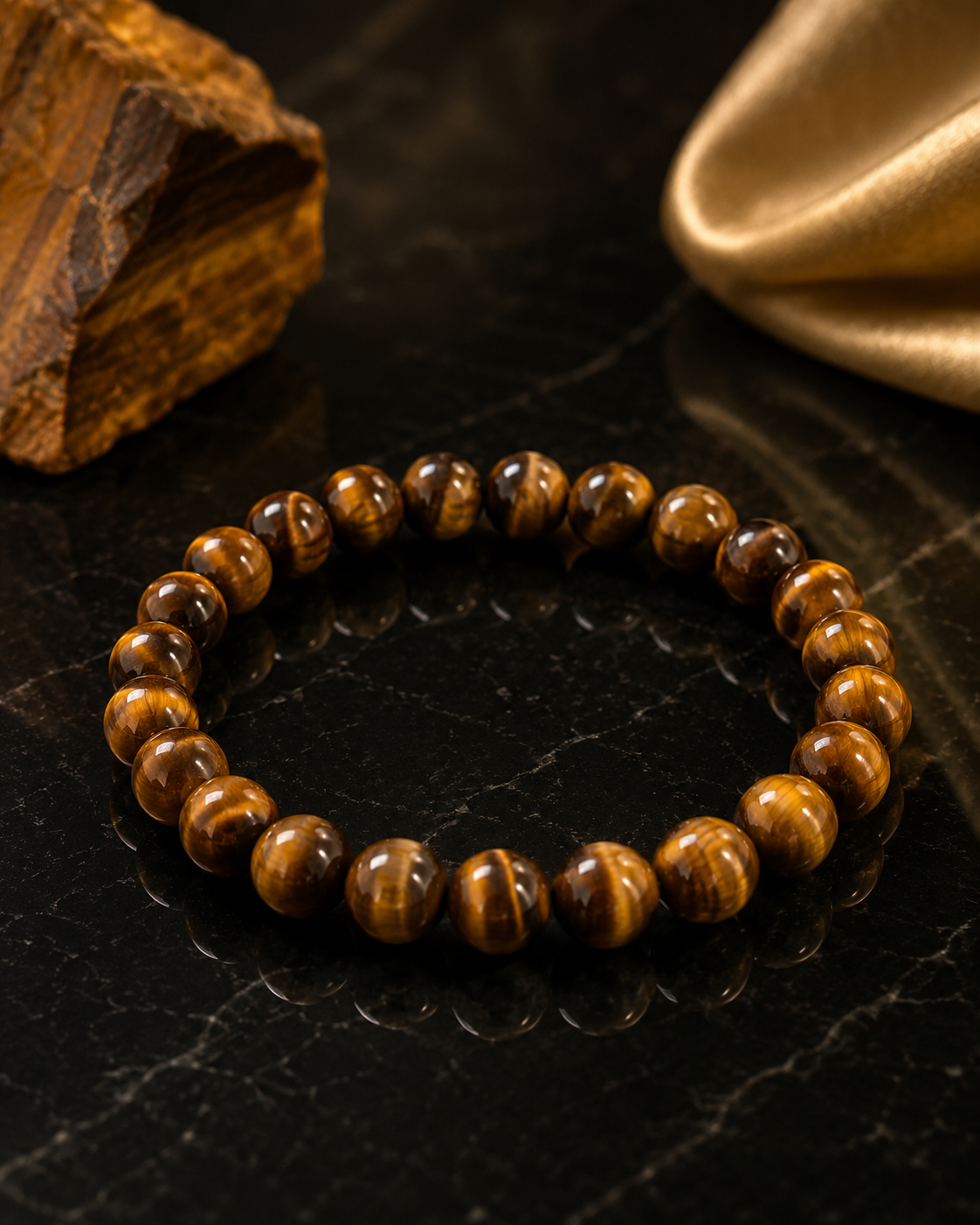 Tiger's Eye Stone Bracelet